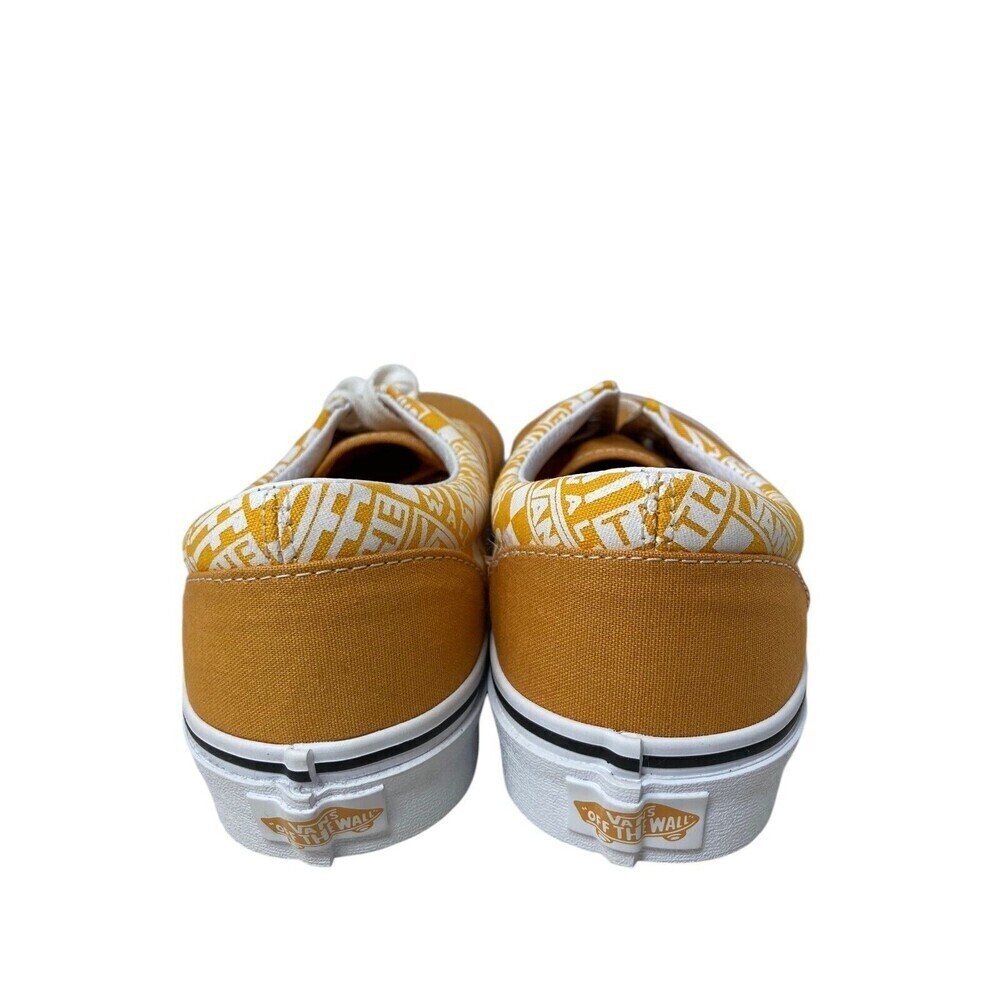 Vans Sneakers Women's Size 10 Yellow Lace Up Skateboard Shoes - Picture 5 of 13